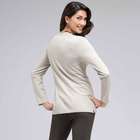 Long Sleeve Cardigan, Light Caraway Heather, small