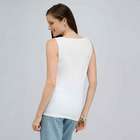 Floral Scoop Neck Tank., Multi, small