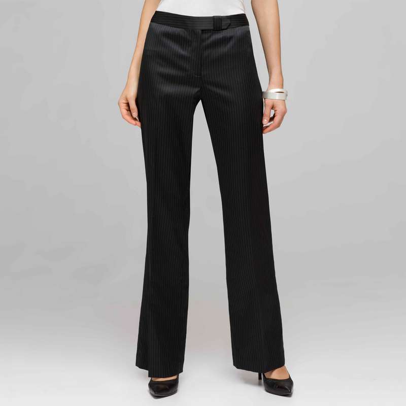 Bootleg Pant, Black & White, large