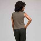 Dot Pattern Shell, Laurel/ Chino, small