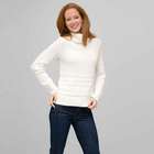 Cotton Turtleneck Sweater, Sugar, small