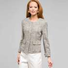Button Front Jacket, Fern Multi, small