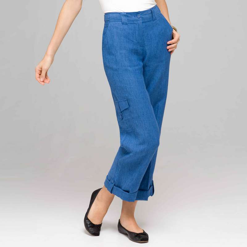 One Pant Two Ways, Indigo, large