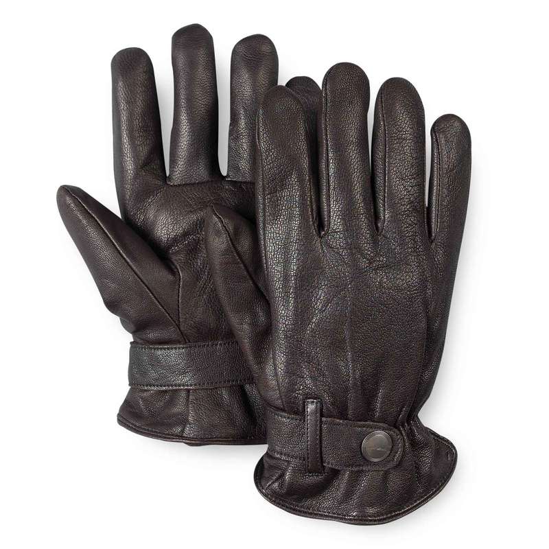 Men's Oxford Gloves, Brandy, large