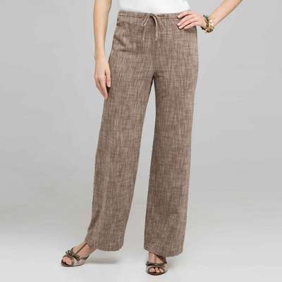 Drawcord Pant, earth brown combo, medium