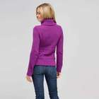 Wool Blend Turtle Neck Sweater, Meadow Violet, small
