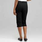 Classic Denim Straight Leg Capri (Petite), Porcelain, small