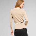 Belted Ribbed Boat Neck Sweater, New Rattan, small