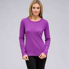Long Sleeve Crew Neck, Meadow Violet, small