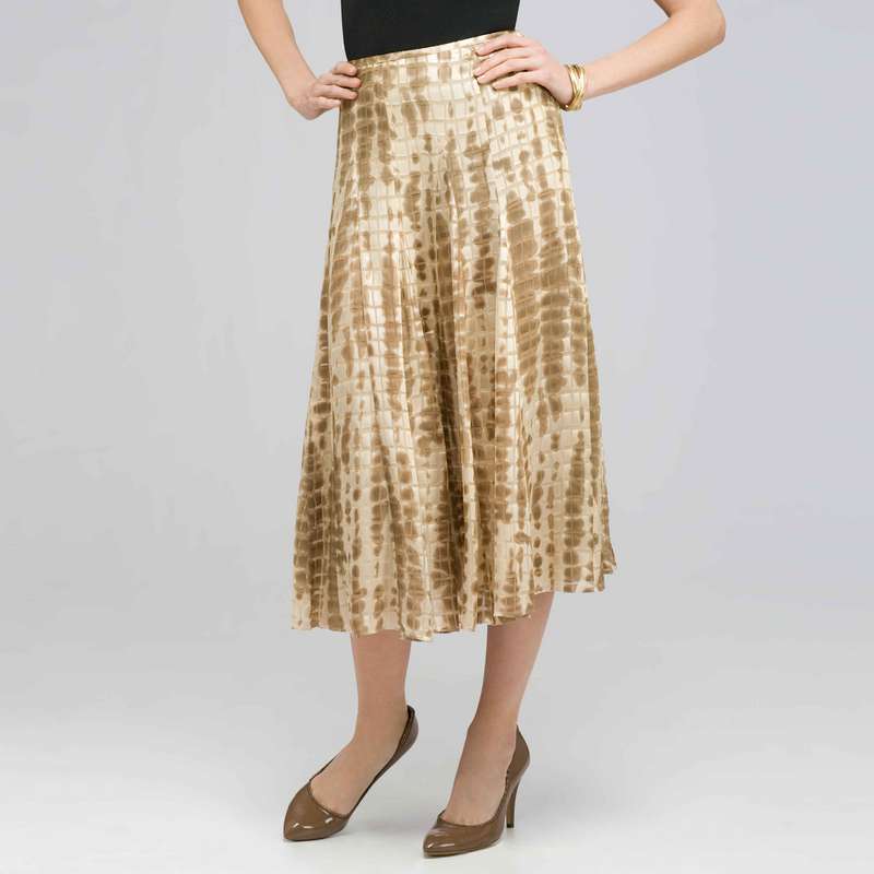 Long Printed Skirt., Chino Multi, large