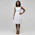 White Dress with Jewel Neckline, White, small